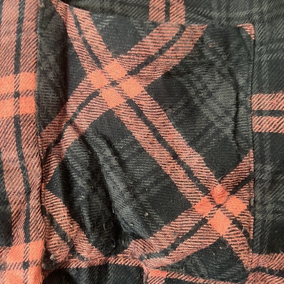 Rails Hunter Plaid Shirt-NAVY/ MAUVE-Size Small - Picture 5 of 7